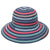 Women's Beach Stripe Big Eaves Straw Hat