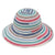 Women's Beach Stripe Big Eaves Straw Hat