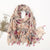 Women's Bohemian Geometric Cotton And Linen Winter Scarves