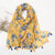 Women's Bohemian Geometric Cotton And Linen Winter Scarves