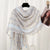 Women's Bohemian Geometric Cotton And Linen Winter Scarves