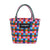 Women's Braid Color Block Plaid Vacation Square Open Handbag