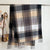 Women's Business Classic Style Color Block Imitation Cashmere Scarf