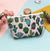 Women's Cactus Pu Leather Zipper Coin Purses