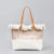 Women's Canvas Letter Gradient Color Elegant Square Magnetic Buckle Shoulder Bag