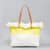 Women's Canvas Letter Gradient Color Elegant Square Magnetic Buckle Shoulder Bag