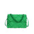 Women's Canvas Solid Color Fashion Quilted Chain Square Flip Cover Crossbody Bag