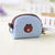 Women's Cartoon Canvas Zipper Coin Purses