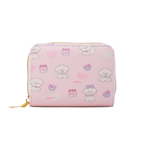 Women's Cartoon PVC Zipper Wallets