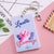 Women's Cartoon Plastic Hook Loop Card Holders