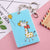 Women's Cartoon Plastic Hook Loop Card Holders