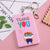 Women's Cartoon Plastic Hook Loop Card Holders