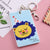 Women's Cartoon Plastic Hook Loop Card Holders