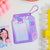 Women's Cartoon Plastic Open Card Holders