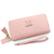 Women's Cartoon Pu Leather Tassel Zipper Wallets