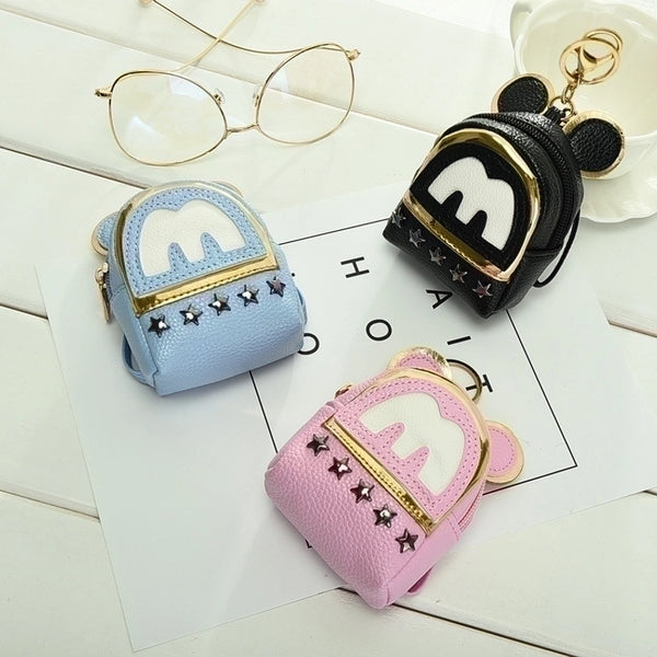 Women's Cartoon Pu Leather Zipper Coin Purses