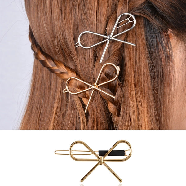 Women's Cartoon Style Bow Knot Alloy Hair Clip