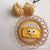 Women's Cartoon Style Cute Animal Fruit Yarn Handmade Hair Clip Hair Tie