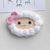 Women's Cartoon Style Cute Animal Fruit Yarn Handmade Hair Clip Hair Tie