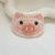 Women's Cartoon Style Cute Animal Fruit Yarn Handmade Hair Clip Hair Tie