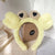 Women's Cartoon Style Cute Bear Flower Antlers Plush Handmade Hair Band