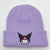 Women's Cartoon Style Cute Cartoon Embroidery Eaveless Wool Cap