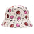 Women's Cartoon Style Cute Simple Style Plant Printing Bucket Hat