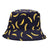 Women's Cartoon Style Cute Simple Style Plant Printing Bucket Hat