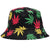 Women's Cartoon Style Cute Simple Style Plant Printing Bucket Hat