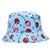 Women's Cartoon Style Cute Simple Style Plant Printing Bucket Hat