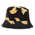 Women's Cartoon Style Cute Simple Style Plant Printing Bucket Hat