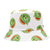 Women's Cartoon Style Cute Simple Style Plant Printing Bucket Hat