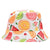 Women's Cartoon Style Cute Simple Style Plant Printing Bucket Hat