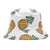 Women's Cartoon Style Cute Simple Style Plant Printing Bucket Hat