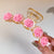 Women's Cartoon Style Flower Arylic Resin Hair Claws