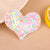 Women's Cartoon Style Heart Shape Cloth Sequins Hair Clip Hair Band