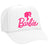 Women's Cartoon Style Letter Printing Flat Eaves Sun Hat