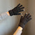 Women's Cartoon Style Preppy Style Sweet Bear Solid Color Gloves 1 Set