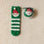 Women's Cartoon Style Santa Claus Stripe Polyester Coral Fleece Crew Socks