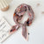 Women's Cartoon Style Simple Style Color Block Polyester Printing Silk Scarf