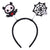 Women's Cartoon Style Spider Spider Web Bat Cloth Handmade Hair Band