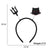 Women's Cartoon Style Spider Spider Web Bat Cloth Handmade Hair Band