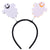 Women's Cartoon Style Spider Spider Web Bat Cloth Handmade Hair Band