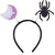 Women's Cartoon Style Spider Spider Web Bat Cloth Handmade Hair Band