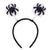 Women's Cartoon Style Spider Spider Web Bat Cloth Handmade Hair Band