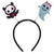 Women's Cartoon Style Spider Spider Web Bat Cloth Handmade Hair Band