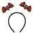 Women's Cartoon Style Spider Spider Web Bat Cloth Handmade Hair Band