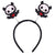 Women's Cartoon Style Spider Spider Web Bat Cloth Handmade Hair Band