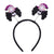 Women's Cartoon Style Spider Spider Web Bat Cloth Handmade Hair Band