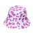 Women's Casual Basic Cows Flat Eaves Bucket Hat